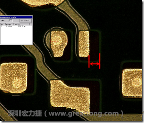 其他零件的防焊層印刷偏移，造成焊墊大小不一的現(xiàn)象。