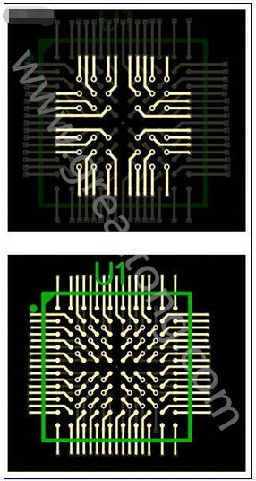 如何布線不同的BGA圈，從最外層開(kāi)始，直到中心-深圳宏力捷