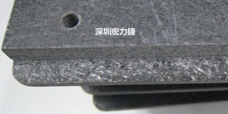 可加工性的合成石，可以用CNC洗出想要的形狀與機(jī)構(gòu)，可以媲美鋁合金