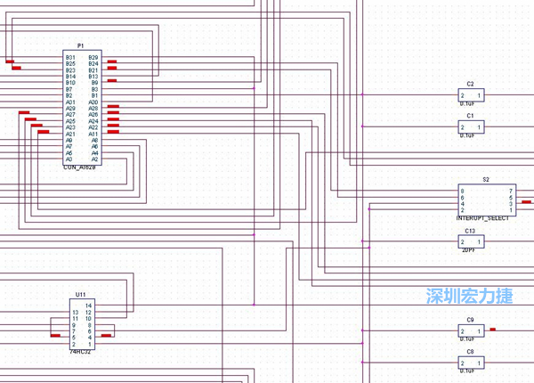 圖紙沒有層次的概念，不管電路有多復(fù)雜，只有一張平面圖。
