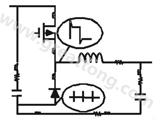 我們的設(shè)計(jì)范例顯示，有高達(dá)3A的電流必須從接地流回到源端(一個(gè)24V汽車電池或一個(gè)24V電源)。