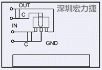 圖3：降壓電路的PCB設(shè)計示例。