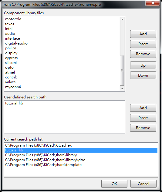 上下兩個(gè)視窗都Add 你的library ，在library browser 就可以找到你的library
