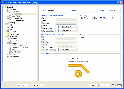  圖35 使用PCB規(guī)則系統(tǒng)規(guī)定參數(shù)編輯器對話框創(chuàng)建規(guī)則。
