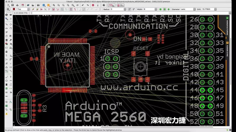 CadSoft EAGLE是一款專業(yè)的印刷電路板(PCB)設(shè)計(jì)軟件，低成本、便于使用、功能強(qiáng)大。